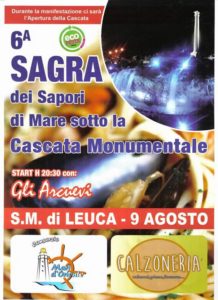 Scopri di più sull'articolo SAGRA DEI SAPORI DI MARE SOTTO LA CASCATA MONUMENTALE – 9 AGOSTO 2015