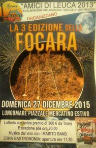 Scopri di più sull'articolo 27 dicembre la Focara di Leuca