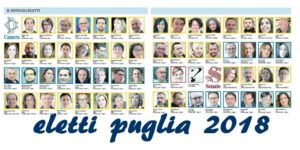 Scopri di più sull'articolo Elezioni 2018 Eletti in Puglia