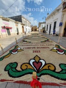Scopri di più sull'articolo Infiorata 2022 a Castrignano del Capo e Patù