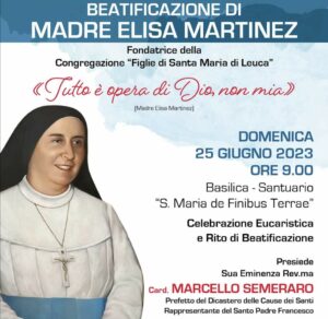 Scopri di più sull'articolo Madre Elisa Martinez, c’è la data di Beatificazione