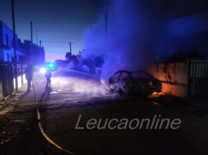 Scopri di più sull'articolo In Fiamme l’ auto del sindaco di Castrignano del Capo