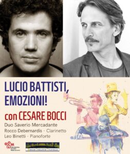 Scopri di più sull'articolo Lucio Battisti, emozioni!” con Cesare Bocci e il Duo Saverio Mercadante il 17 Luglio a Santa Maria di Leuca