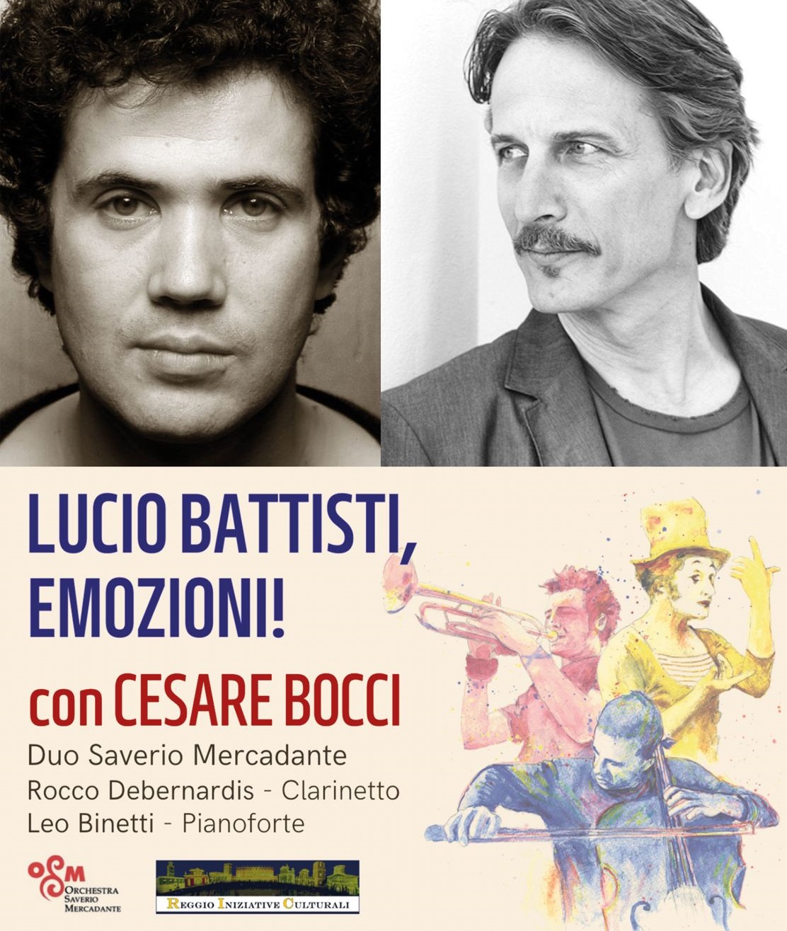 Scopri di più sull'articolo Lucio Battisti, emozioni!” con Cesare Bocci e il Duo Saverio Mercadante il 17 Luglio a Santa Maria di Leuca